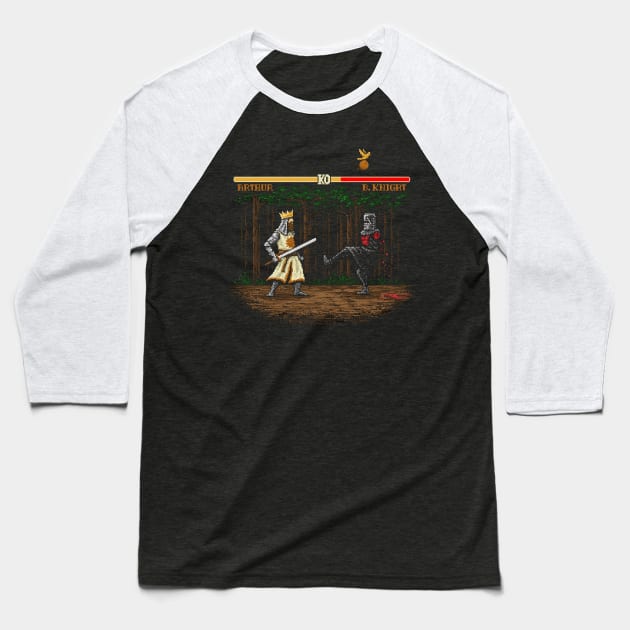 Tis But a Scratch Baseball T-Shirt by kg07_shirts